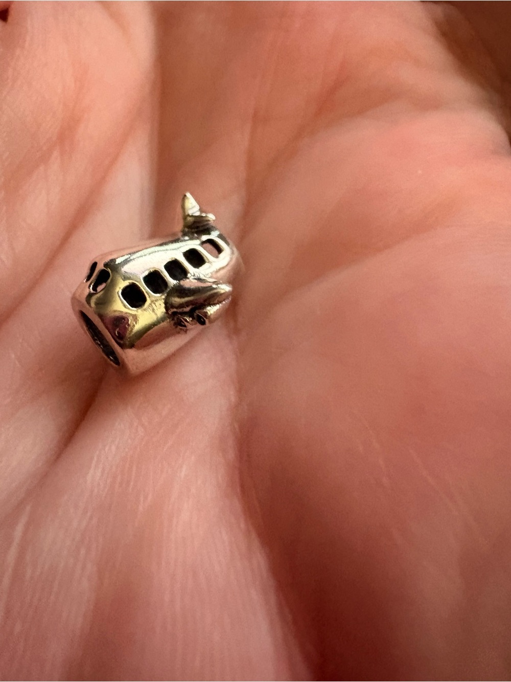 S925 aircraft charm Linx